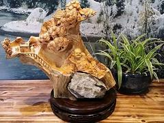 木宇軒根雕擺件 匠心獨運，自然與藝術的完美融合